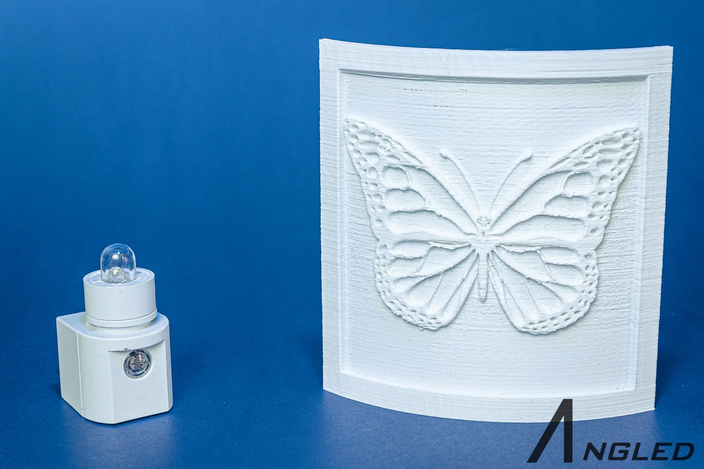 Butterfly 3-D printed Nightlight l Plug in Nightlight - Angled.io