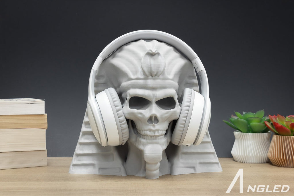 Undead Pharaoh Headphone Stand - Angled.io