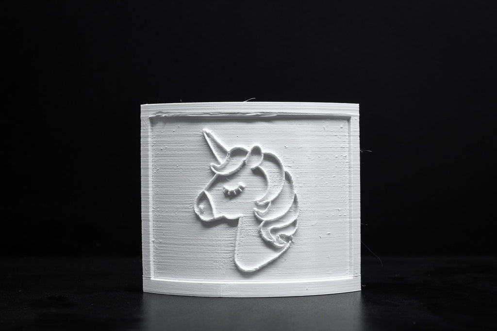 Unicorn Head 3-D printed Nightlight l Plug in Nightlight - Angled.io