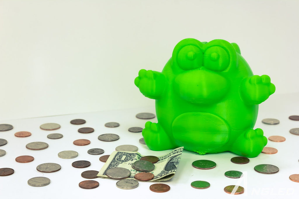 Alligator Piggy Bank || Kids Room Decor || Gift for Kids - Angled.io