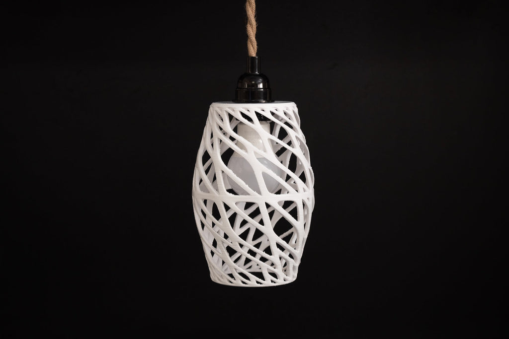Art Vase Pendant Hanging Lamp - Angled.io