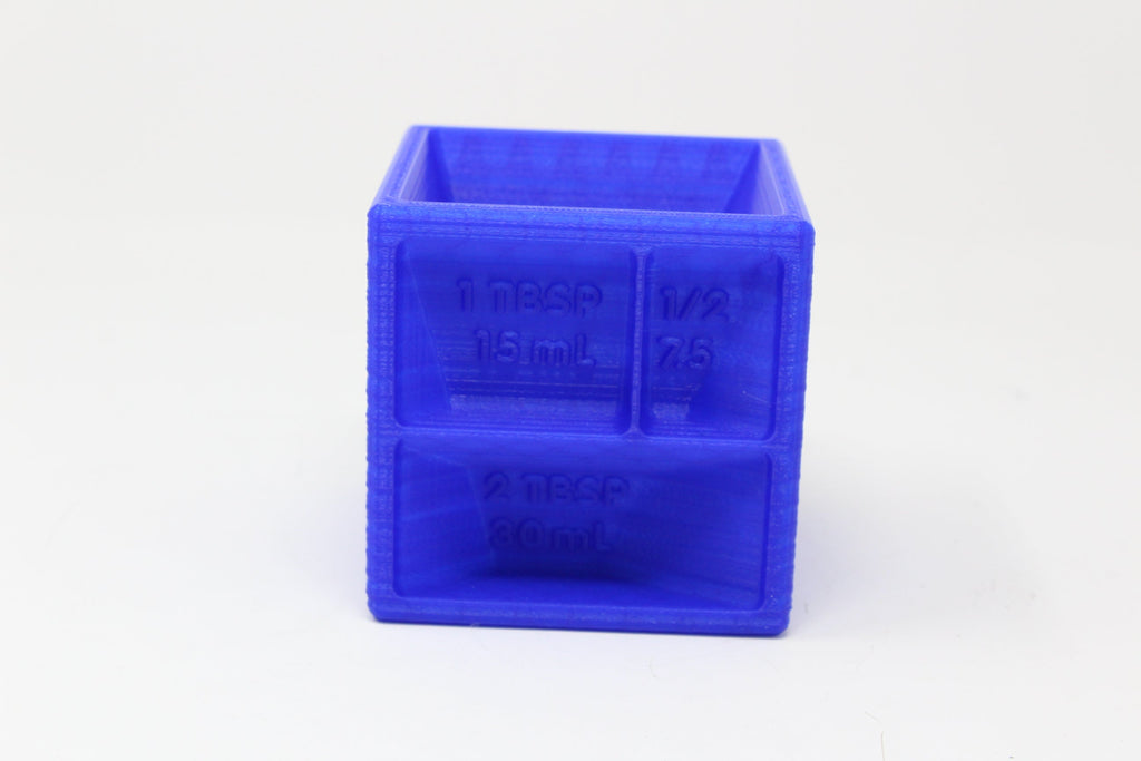 Baker's Cube | Dry Measuring Cups in a Single Cube - Angled.io