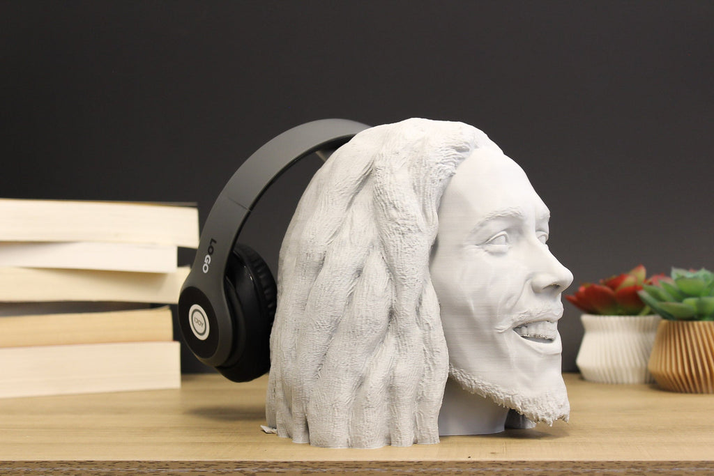 Bob Marley Headphone Stand - Angled.io