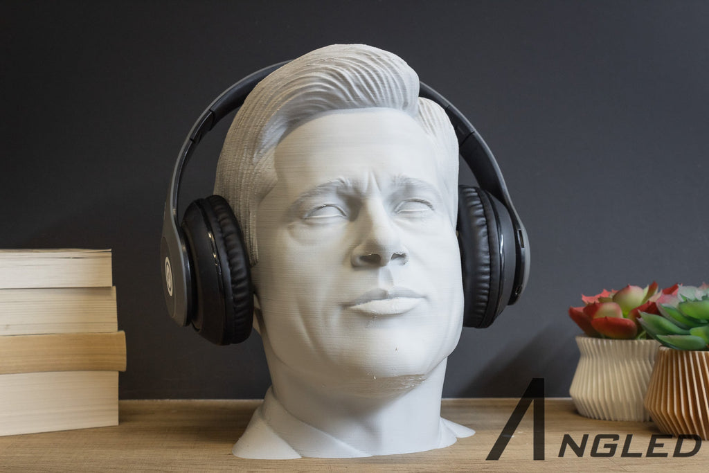 Brad Pitt Headphone Stand - Angled.io
