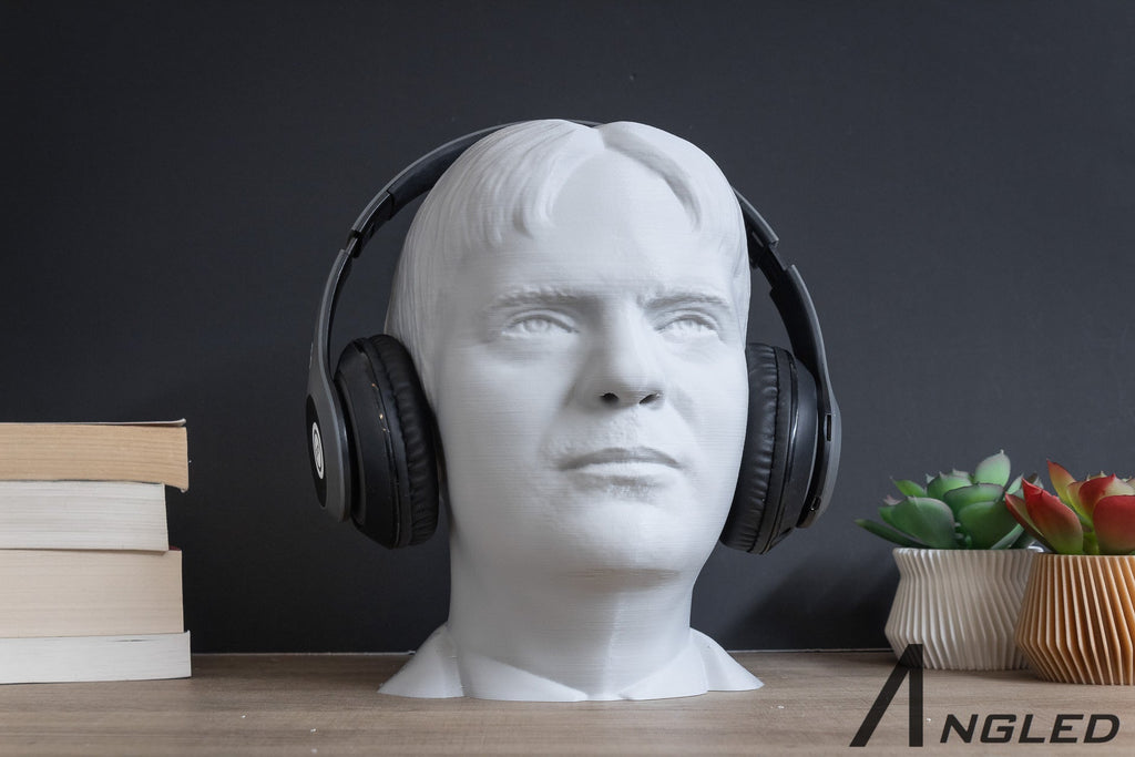 Dwight Schrute Headphone Stand - Angled.io
