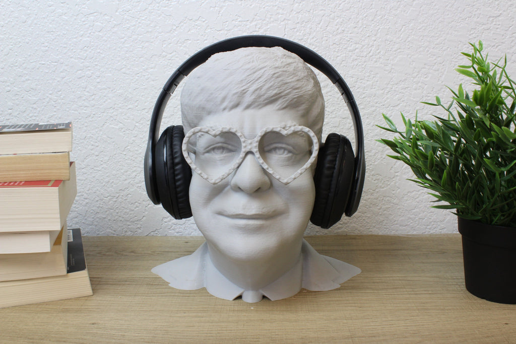 Elton John Headphone Stand - Angled.io