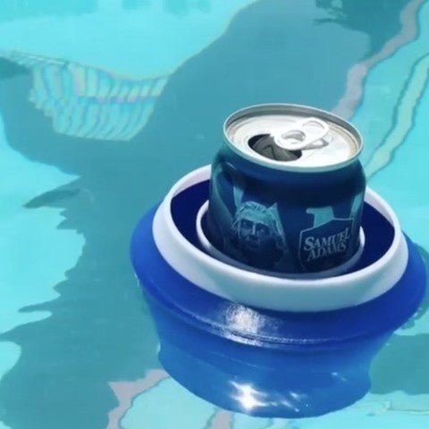 Floating Beer Cup Holder - Angled.io
