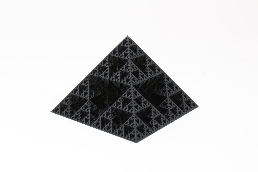 Fractal Pyramid Paperweight - Angled.io