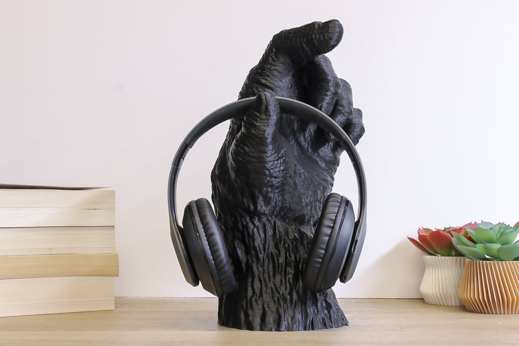 Gorilla Hand Headphone Stand - Angled.io