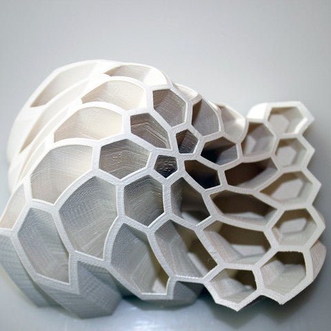 Honeycomb Pencil Holder - Angled.io