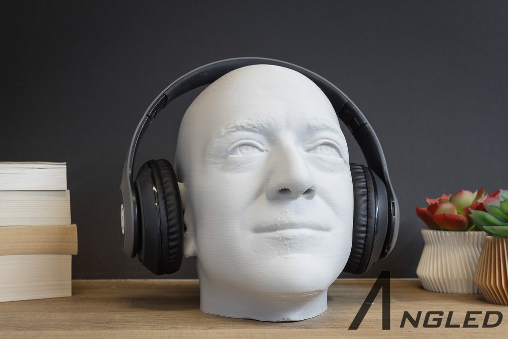 Jeff Bezos Headphone Stand - Angled.io