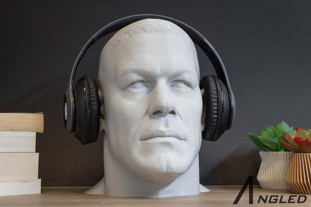 John Cena Headphone Stand - Angled.io