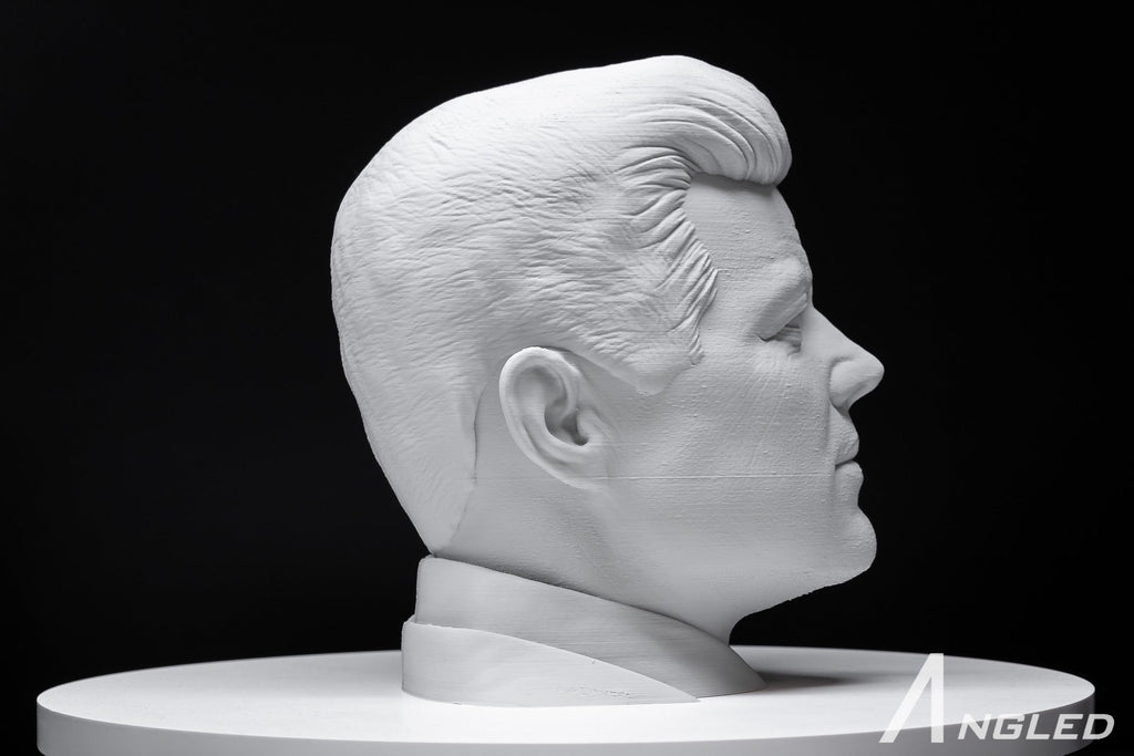 John F. Kennedy Headphone Stand - Angled.io