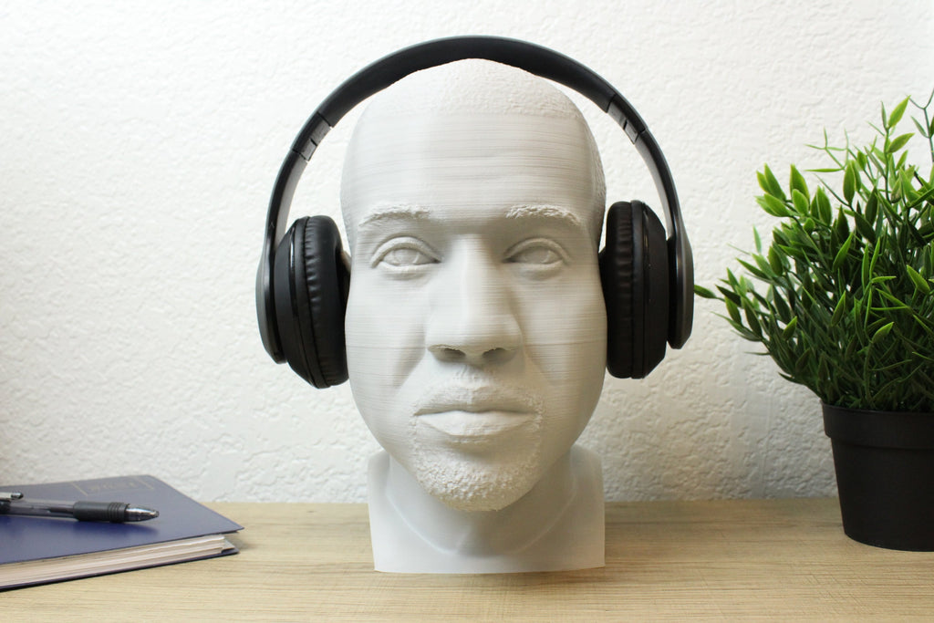 russell+hazel Acrylic and Gold Headphones Stand