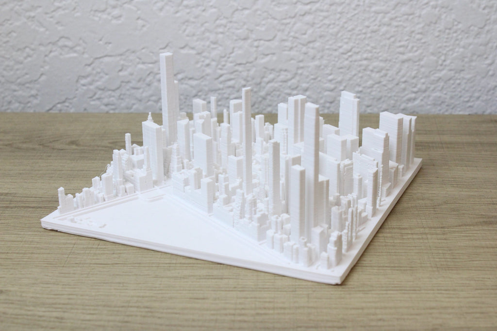 Manhattan 3D Cityscape - Angled.io