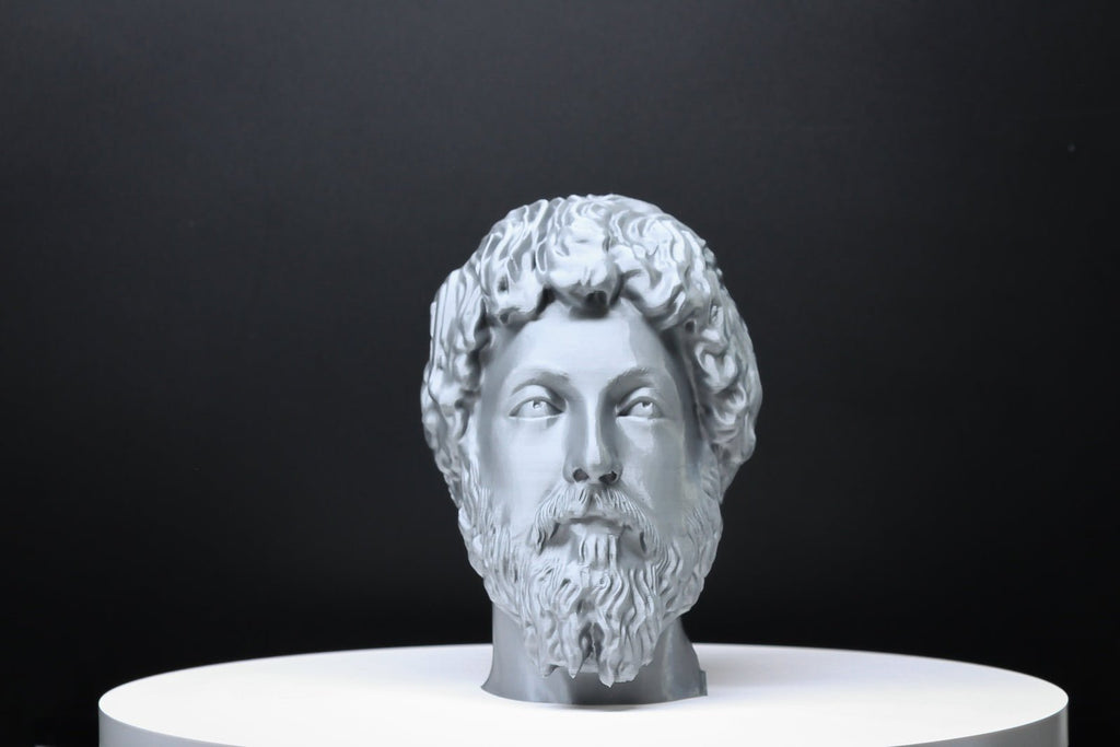 Marcus Aurelius Headphone Stand - Angled.io