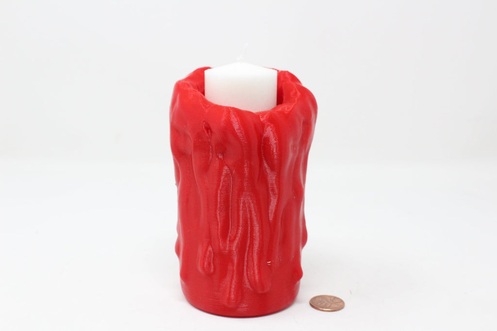 Melting Candle Candle Holder - Angled.io