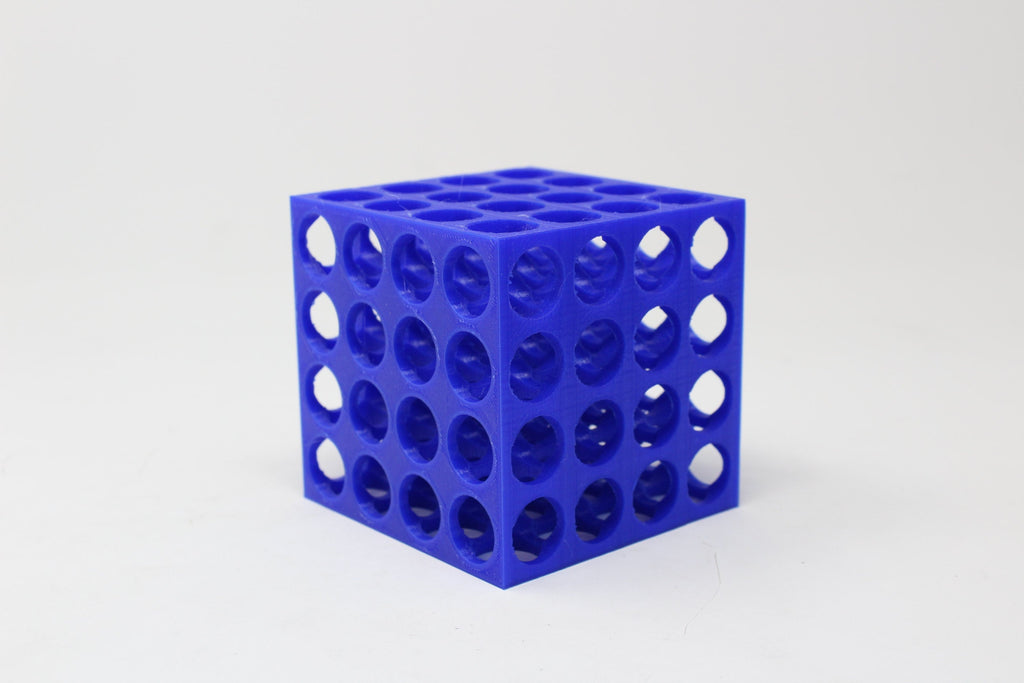 Pierced Cube - Pen Holder - Angled.io