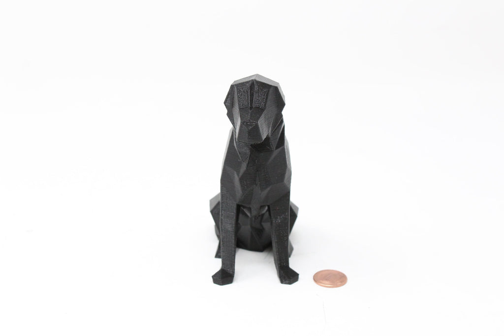Polygonal Miniature Dog - Angled.io