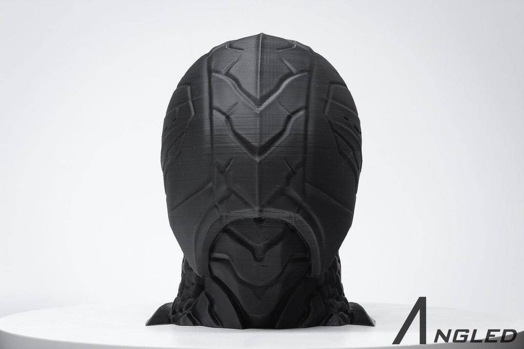 Scifi Dark Armor Headphone Stand - Angled.io