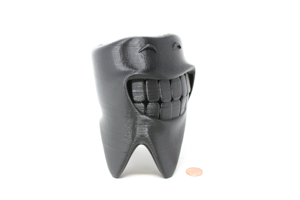 Smiling Tooth Toothbrush Holder - Angled.io