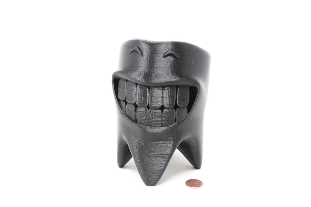 Smiling Tooth Toothbrush Holder - Angled.io