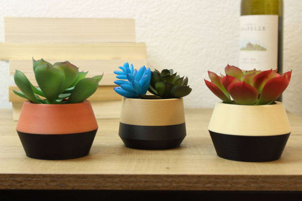 Succulent Pots | Set of 3 - Angled.io