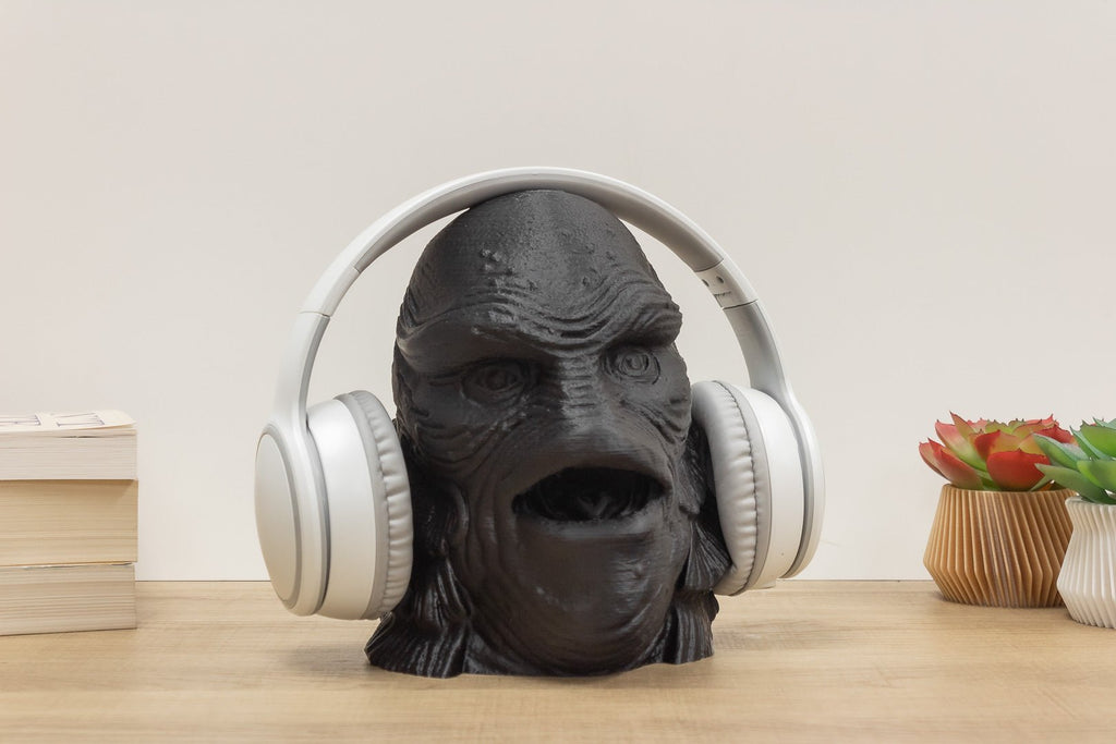 Swamp Monster Headphone Stand - Angled.io