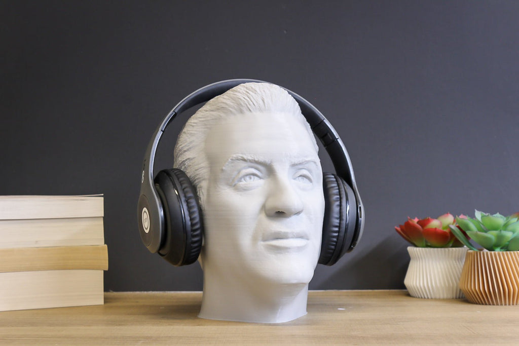 Sylvester Stallone Headphone Stand - Angled.io