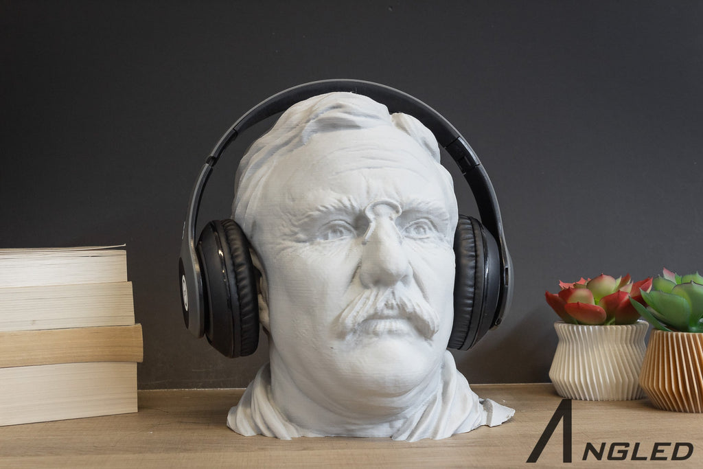 Teddy Roosevelt Headphone Stand - Angled.io