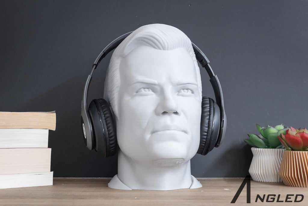William Shatner Headphone Stand - Angled.io