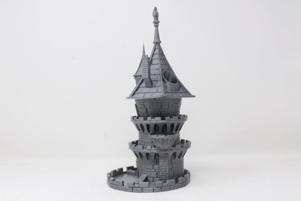 Wizard Dice Tower | D&D Accessory - Angled.io